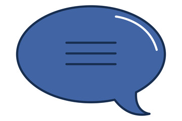 Fototapeta premium speech bubble icon
