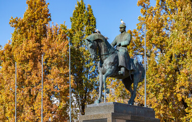 Lithuanian Square - Monument to Józef Piłsudski