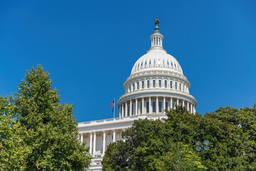 The Capitol Cupola in Washington DC, USA