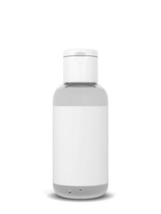 Small bottle of hand sanitizer gel