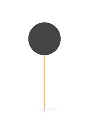 Blank decorative toothpick topper for cake and other food