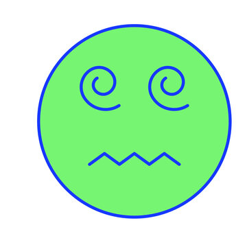 Angry emoji Isolated Vector icon which can easily modify or edit

