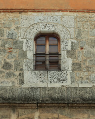 Fototapeta na wymiar old window in wall