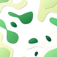 Colorful abstract layers with a papercut style background. Features vibrant 3D topography shapes. Authentic design for banners, posters, brochures, templates, and flyers. Powerful vector illustration.