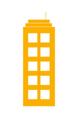 yellow building icon