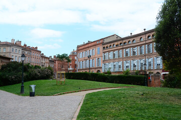 Fototapeta na wymiar Basilique Saint-Sernin de Toulouse