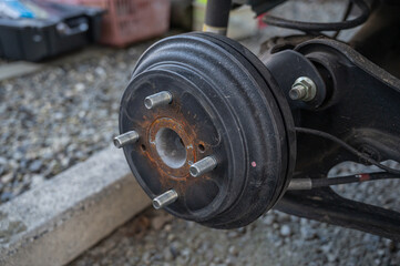 マイカーのタイヤ交換