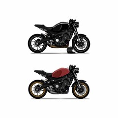 Obraz premium sport bike vector