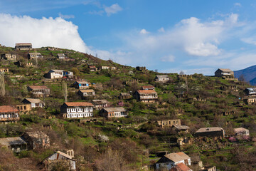 Fototapeta na wymiar Beautiful view of Madan village, Lori province