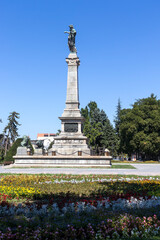 Fototapeta na wymiar Monument of Freedom in city of Ruse, Bulgaria