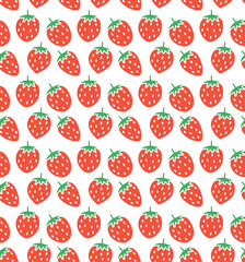 vector seamless strawberry pattern
