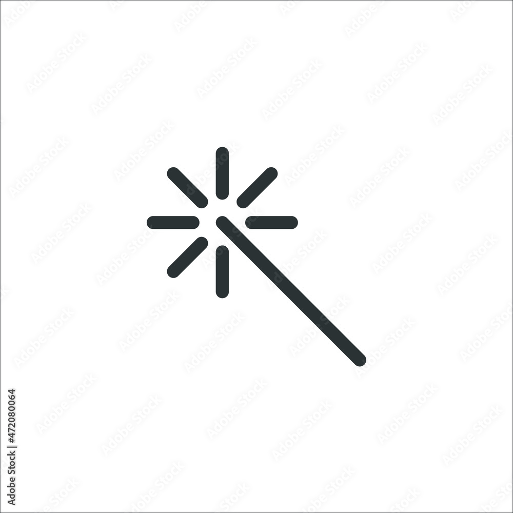 Poster vector sign of the edit symbol is isolated on a white background. edit icon color editable.