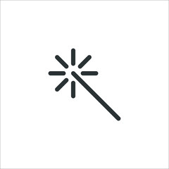 Vector sign of the edit symbol is isolated on a white background. edit icon color editable.
