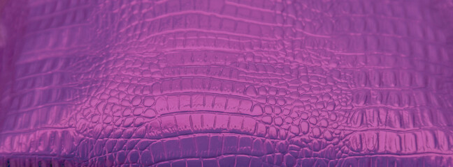 Banner violet purple holographic texture.