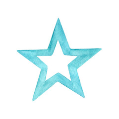 Obraz premium Star watercolor 3