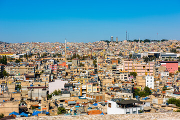 GAZIANTEP CITY in TURKEY. Gaziantep city panoramic view.