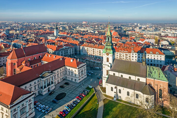Plac Świętego Józefa, Kalisz, Polska.	