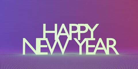 Colorful Christmas inscription MERRY CHRISTMAS on a colored background