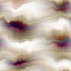 Wavy summer dip dye boho background. Wet ombre color blend for beach swimwear, trendy fashion print. Dripping wave digital watercolor swirl effect. High resolution seamless pattern art material. © Nautical