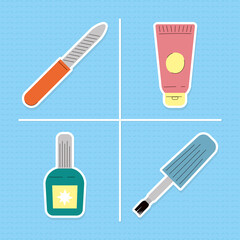 manicure equipment set