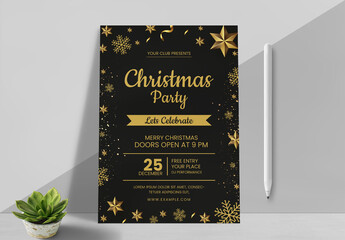 Christmas Party Layout Design