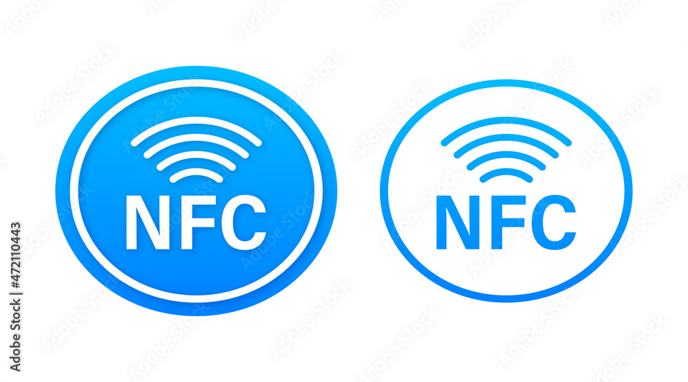 Poster contactless payment methods mobile smart phone and wireless pos terminal realistic style. vector sto