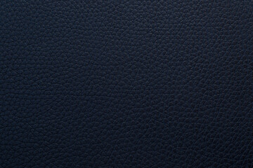 blue artificial leather with waves and folds on PVC base
