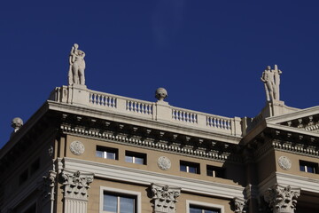 Classic building in Barcelona, Spain