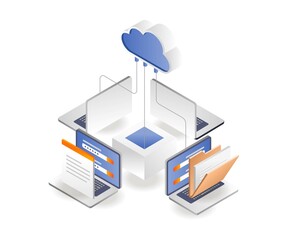 Server computer network