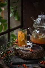 Organic Sea buckthorn tea.