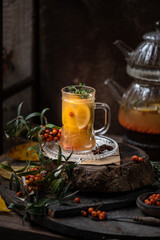 Organic Sea buckthorn tea.