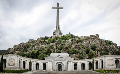 The Valley of the Fallen, a Catholic basilica and monumental memorial in Spain.