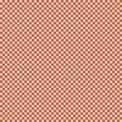 Checkerboard with very small squares. Brown and Pink colors of checkerboard. Chessboard, checkerboard texture. Squares pattern. Background.