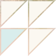 Elegant geometric triangles seamless pattern