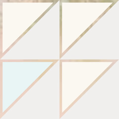 Elegant geometric triangle seamless pattern