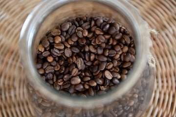 grains de café