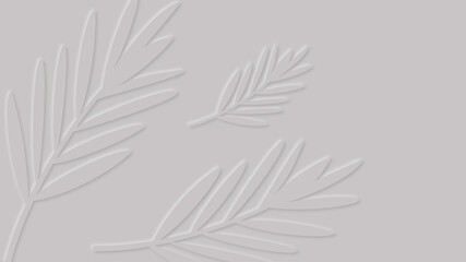 Grey vector background, vector illustration of nature.