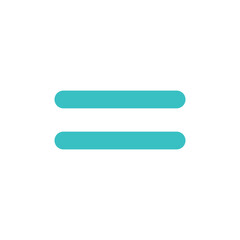 Fototapeta premium flat blue calculator icon on white background