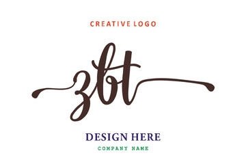 ZBT lettering logo is simple, easy to understand and authoritative