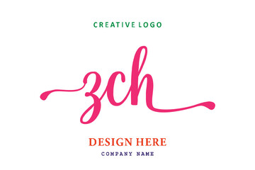 ZCH lettering logo is simple, easy to understand and authoritative
