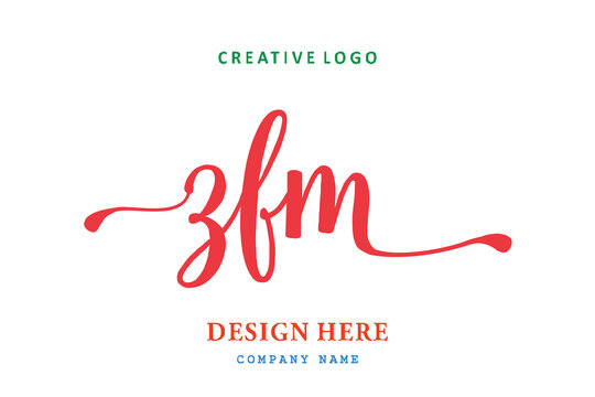 ZFM lettering logo is simple, easy to understand and authoritative