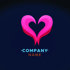 colorful logo, abstract colorful illustration