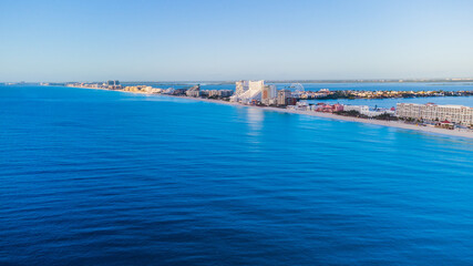 Mexico Beach Carribean Sunset and Sunrise