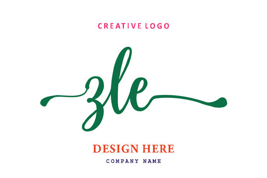 ZLE lettering logo is simple, easy to understand and authoritative
