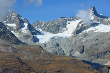 Untergabelhorn and Zinalrothorn