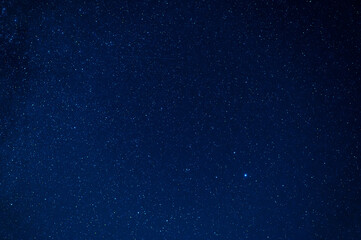 Stars on the background of the night starry sky at night. Astrophotography of the cosmos, galaxies,...