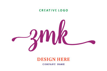 ZMK lettering logo is simple, easy to understand and authoritative