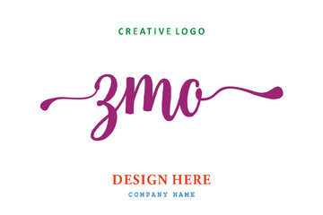 ZMO lettering logo is simple, easy to understand and authoritative
