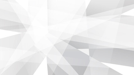 White and grey background Corporate technology modern design Pattern style geometric Abstract modern background used about technology or product presentation backdrop.