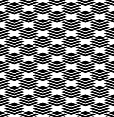 Seamless geometric diamonds and chevrons pattern.